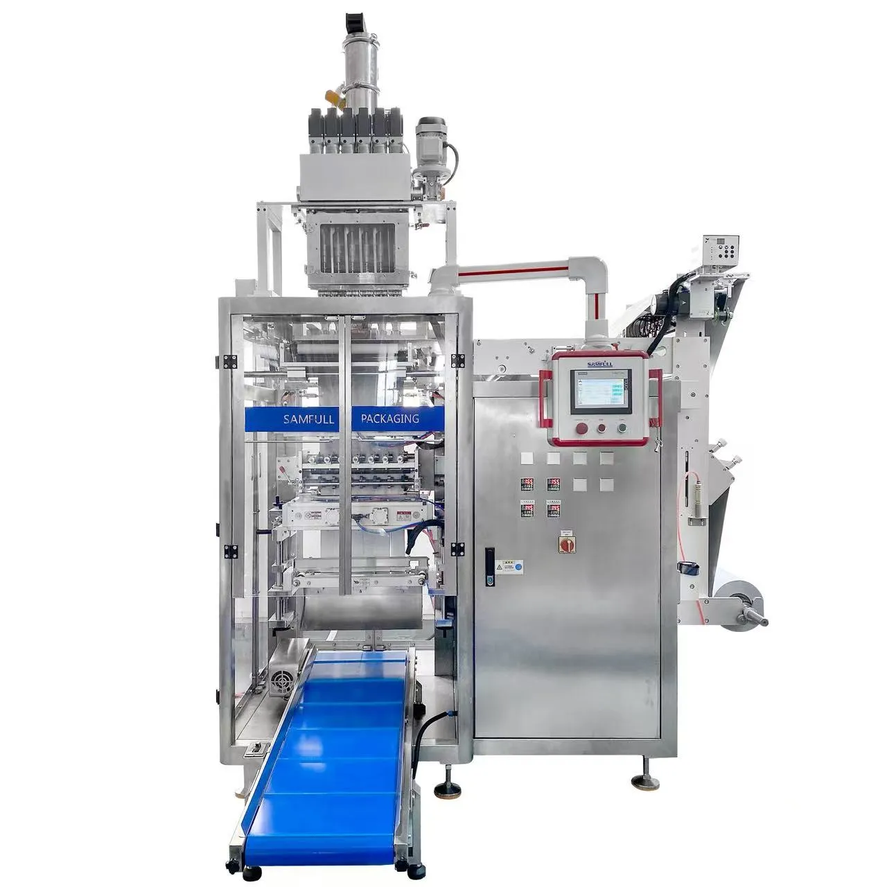 Система запечатывания и резки стик-пакетов для машины для упаковки порошковых саше