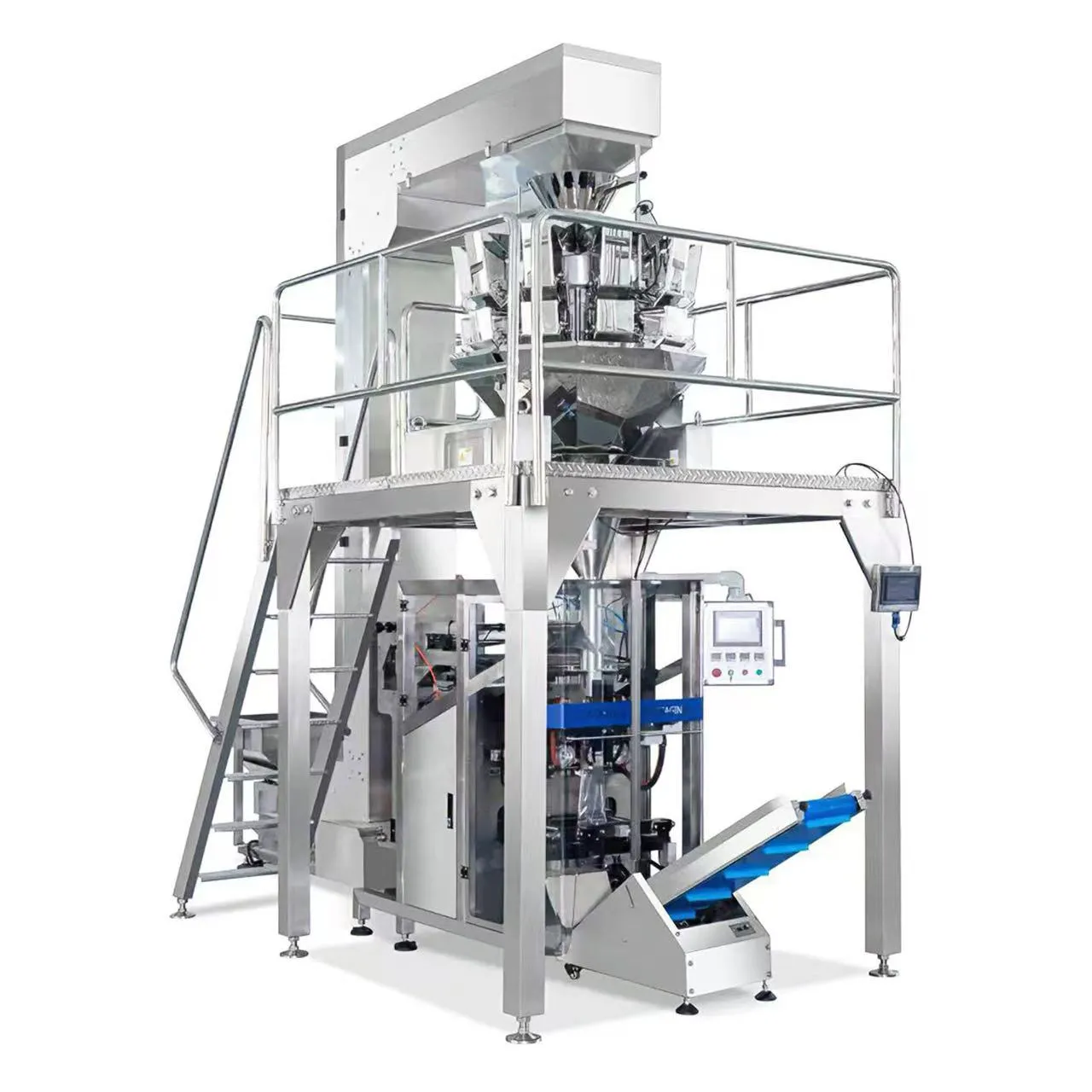 Система термосваривания машины VFFS для промышленной упаковки гранул и аппаратных пакетов