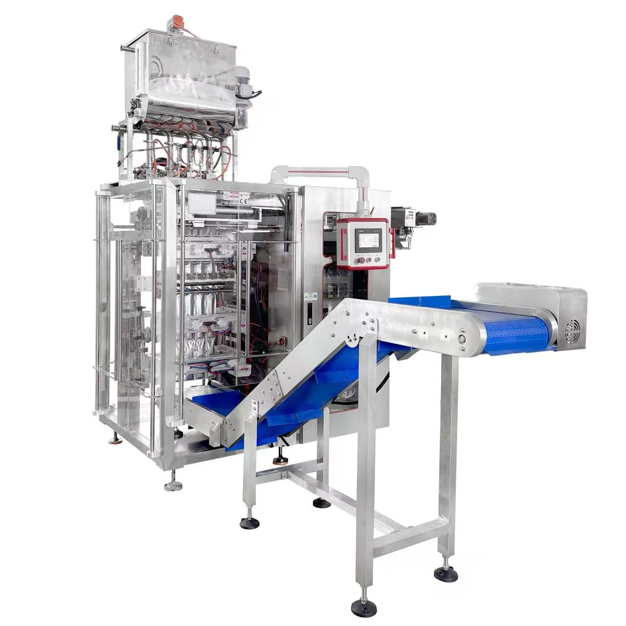 Устройство для термосваривания жидких пакетиков с четырьмя сторонами