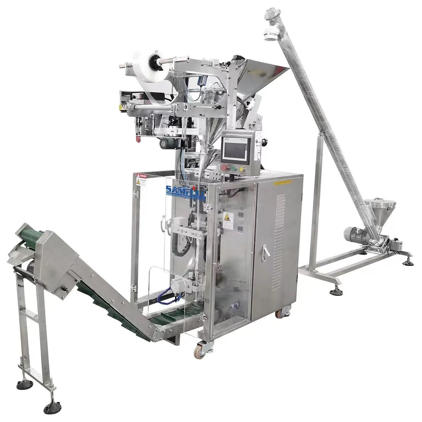 Готовые маленькие пакетики-подушки с порошком и гранулами