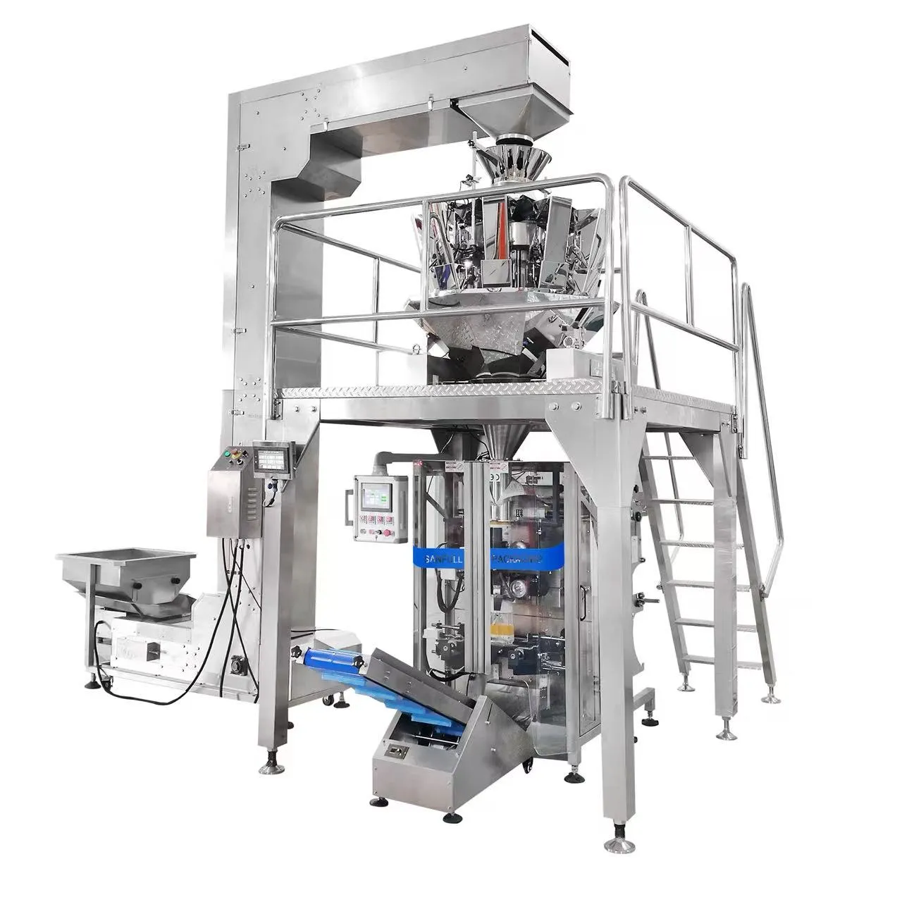 Многоголовочные весы для упаковки кормов для собак