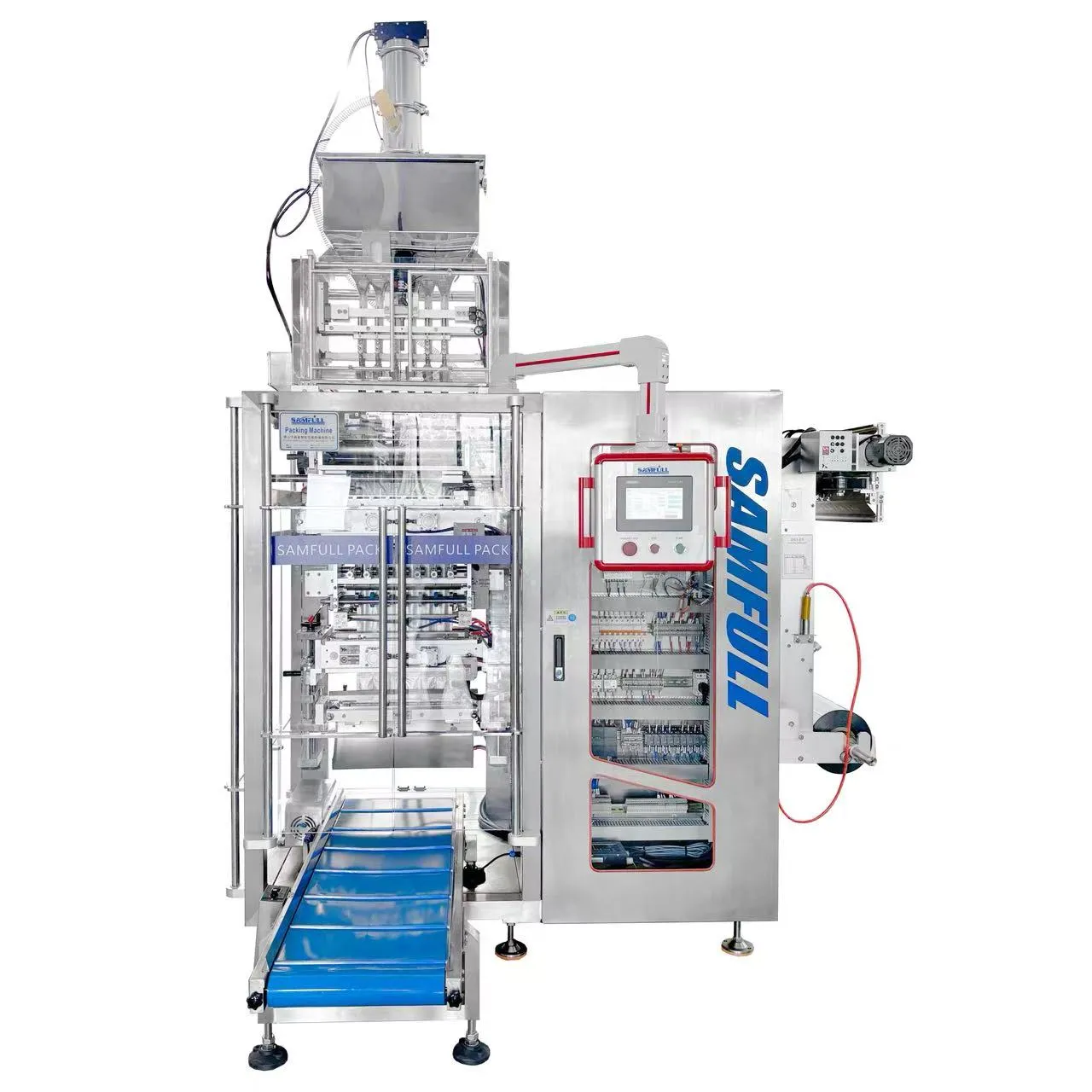 Точная система дозирования для упаковки хлопьев со специями
